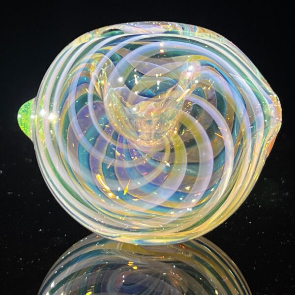 Shop Thick Fume Pipe Green Slyme Marble in australian