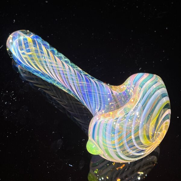 Shop Thick Fume Pipe Green Slyme Marble in australian