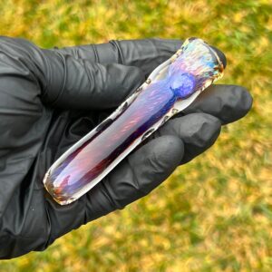 Shop Thick Purple Pipe & Chillum Combo in australian