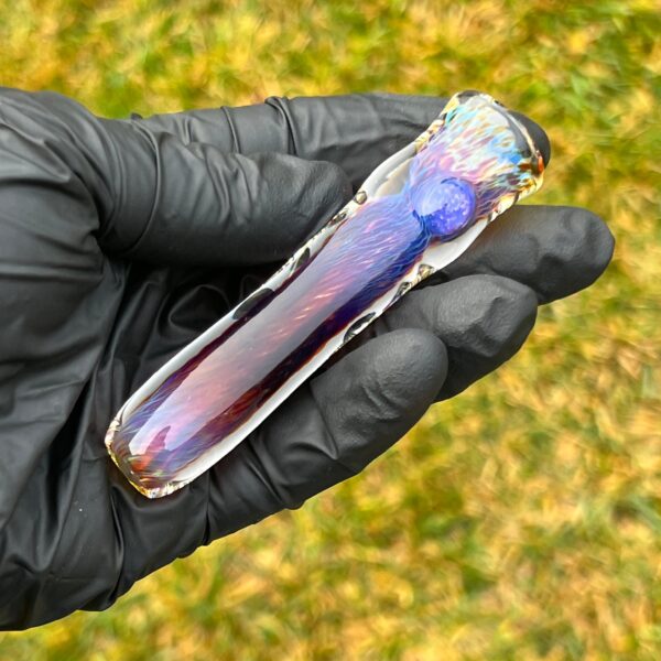 Shop Thick Purple Pipe & Chillum Combo in australian