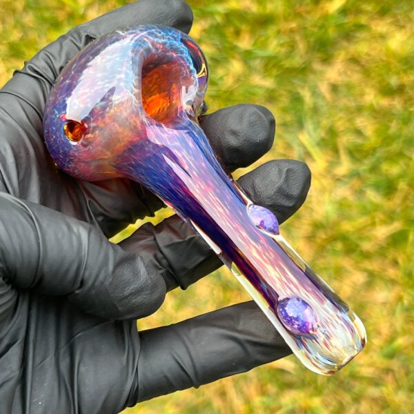 Shop Thick Purple Pipe & Chillum Combo in australian