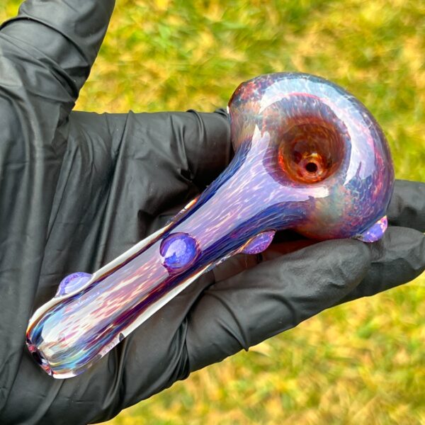 Shop Thick Purple Pipe & Chillum Combo in australian