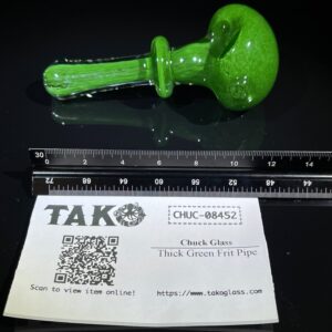 Shop Thick Green Frit Pipe in australian
