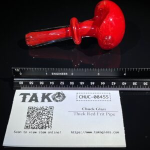 Shop Thick Red Frit Pipe in australian