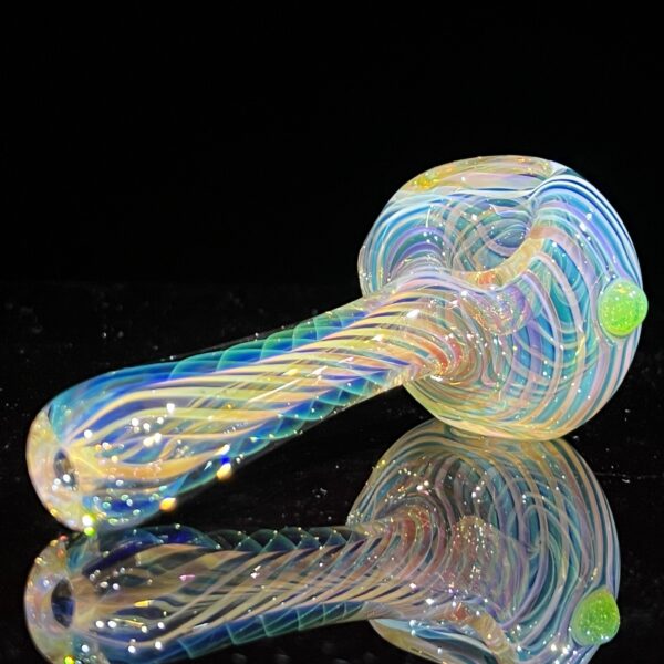 Shop Thick Fume Pipe Green Slyme Marble in australian