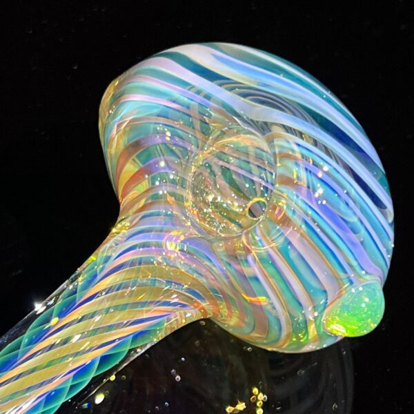 Shop Thick Fume Pipe Green Slyme Marble in australian