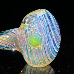 Shop Thick Fume Pipe Green Slyme Marble in australian