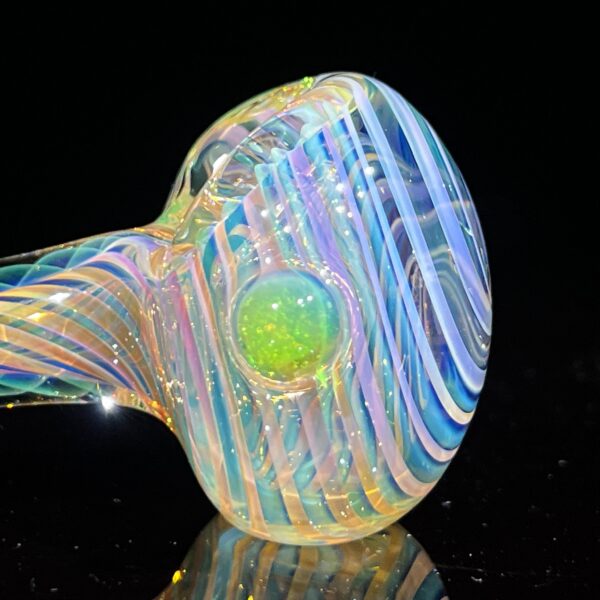 Shop Thick Fume Pipe Green Slyme Marble in australian