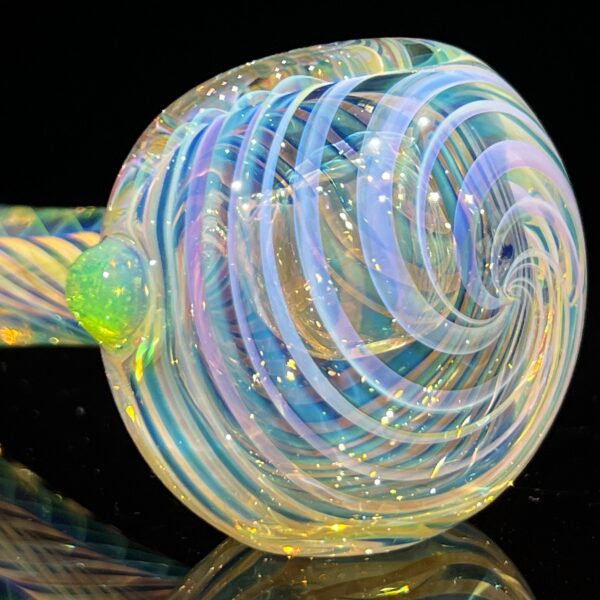 Shop Thick Fume Pipe Green Slyme Marble in australian