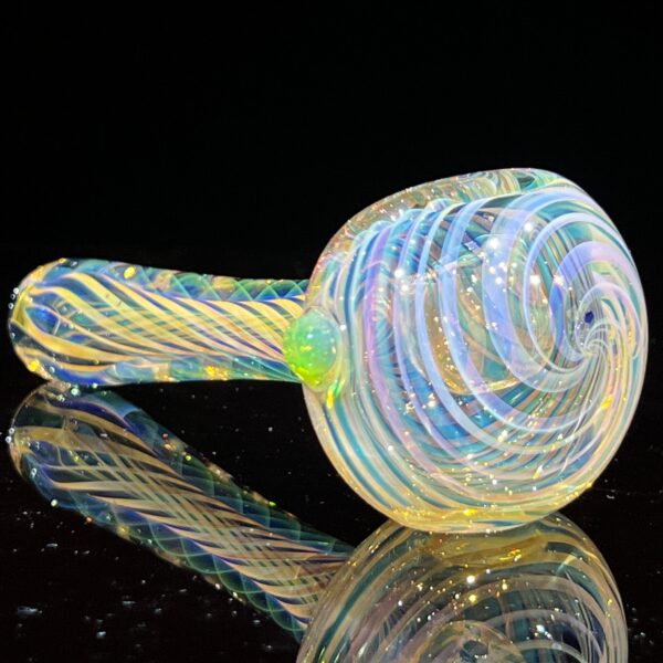 Shop Thick Fume Pipe Green Slyme Marble in australian