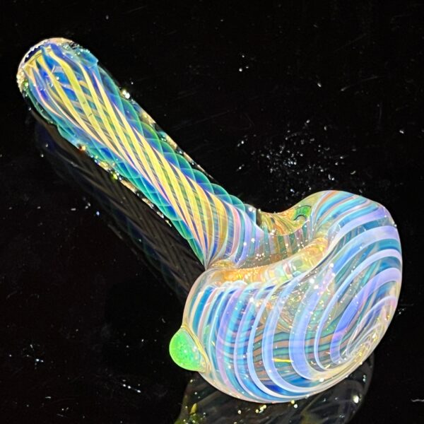 Shop Thick Fume Pipe Green Slyme Marble in australian