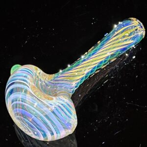 Shop Thick Fume Pipe Green Slyme Marble in australian