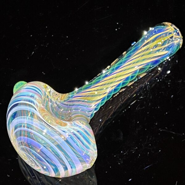 Shop Thick Fume Pipe Green Slyme Marble in australian