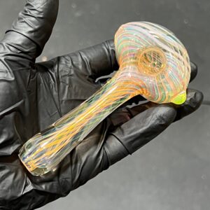 Shop Thick Fume Pipe Green Slyme Marble in australian