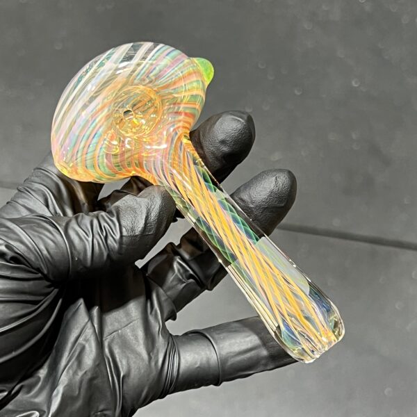 Shop Thick Fume Pipe Green Slyme Marble in australian