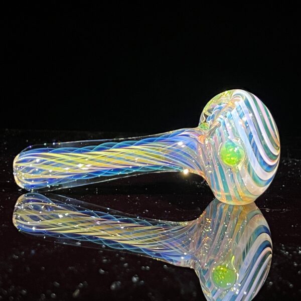 Shop Thick Fume Pipe Green Slyme Marble in australian