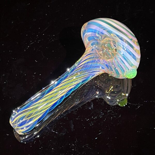 Shop Thick Fume Pipe Green Slyme Marble in australian