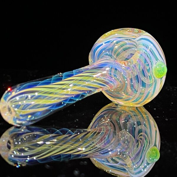 Shop Thick Fume Pipe Green Slyme Marble in australian