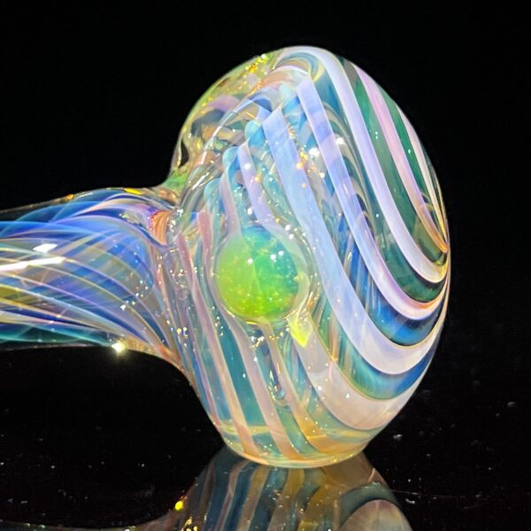 Shop Thick Fume Pipe Green Slyme Marble in australian