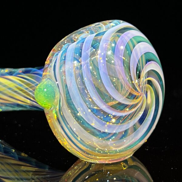 Shop Thick Fume Pipe Green Slyme Marble in australian