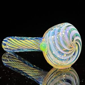 Shop Thick Fume Pipe Green Slyme Marble in australian