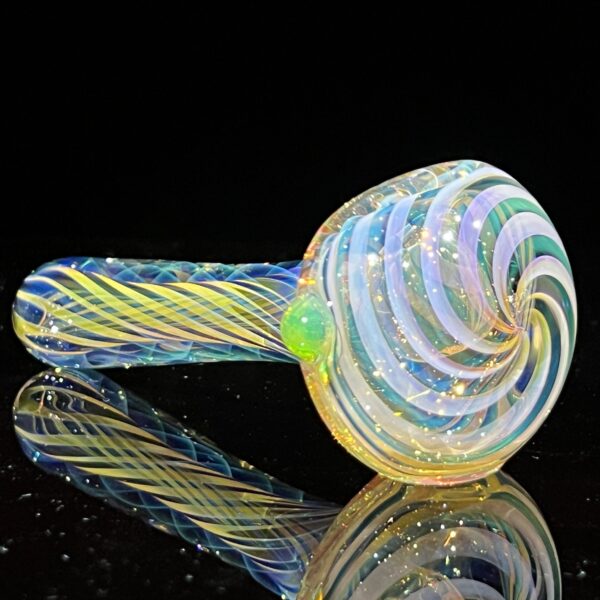 Shop Thick Fume Pipe Green Slyme Marble in australian