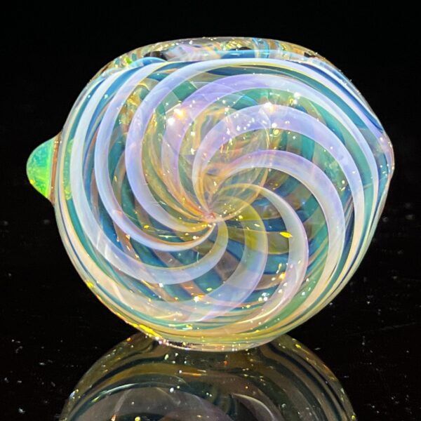 Shop Thick Fume Pipe Green Slyme Marble in australian