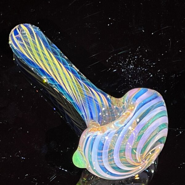 Shop Thick Fume Pipe Green Slyme Marble in australian