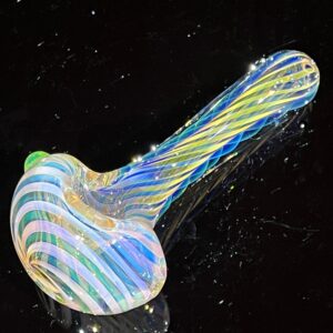 Shop Thick Fume Pipe Green Slyme Marble in australian