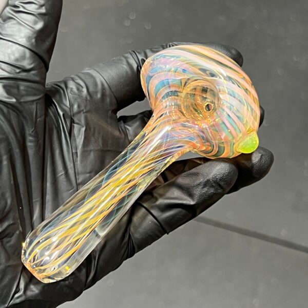 Shop Thick Fume Pipe Green Slyme Marble in australian