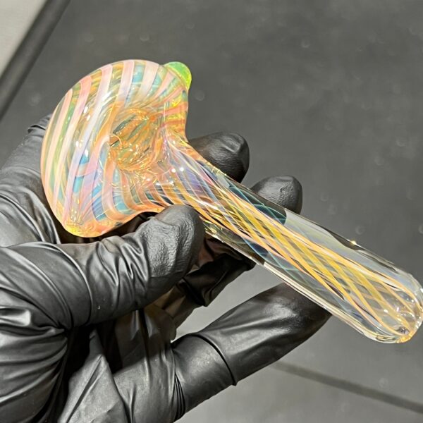 Shop Thick Fume Pipe Green Slyme Marble in australian