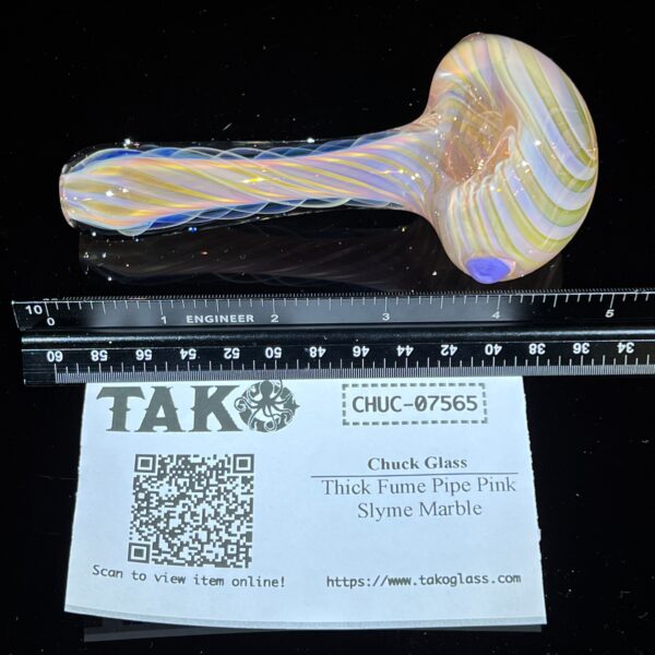 Shop Thick Fume Pipe Pink Slyme Marble in australian