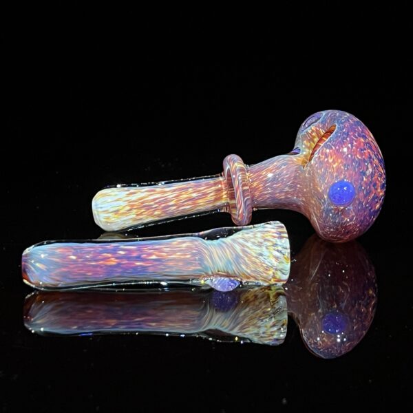 Shop Thick Striking Purple Pipe & Chillum Combo in australian