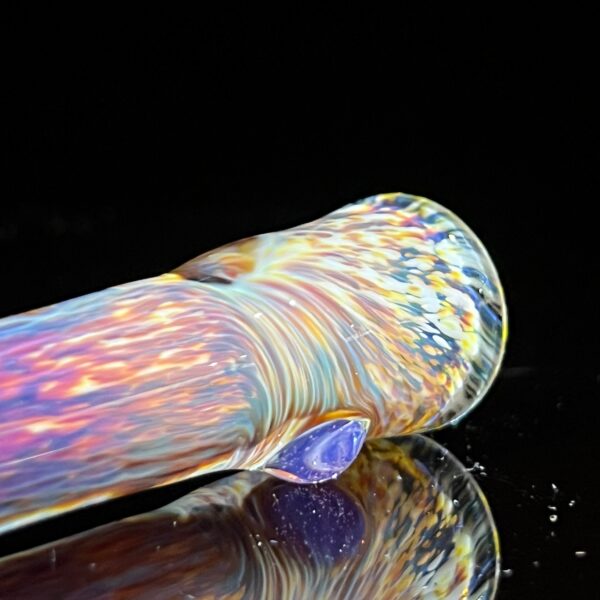 Shop Thick Striking Purple Pipe & Chillum Combo in australian