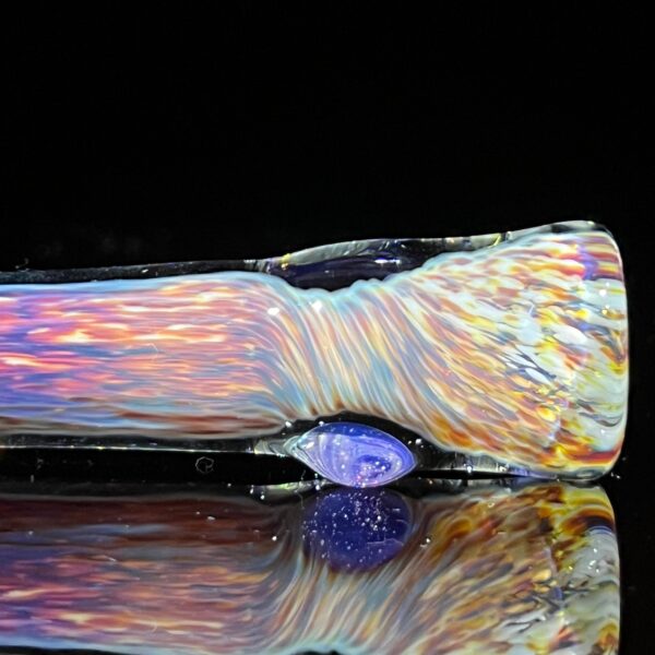 Shop Thick Striking Purple Pipe & Chillum Combo in australian
