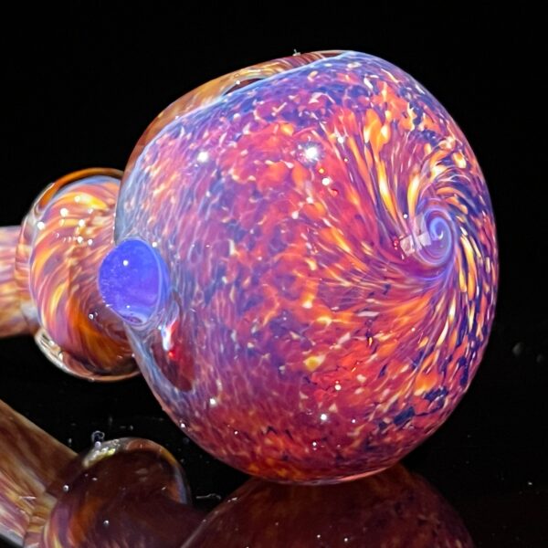 Shop Thick Striking Purple Pipe & Chillum Combo in australian