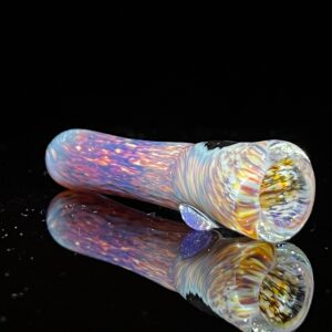 Shop Thick Striking Purple Pipe & Chillum Combo in australian