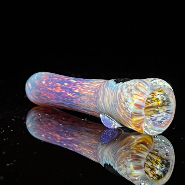 Shop Thick Striking Purple Pipe & Chillum Combo in australian