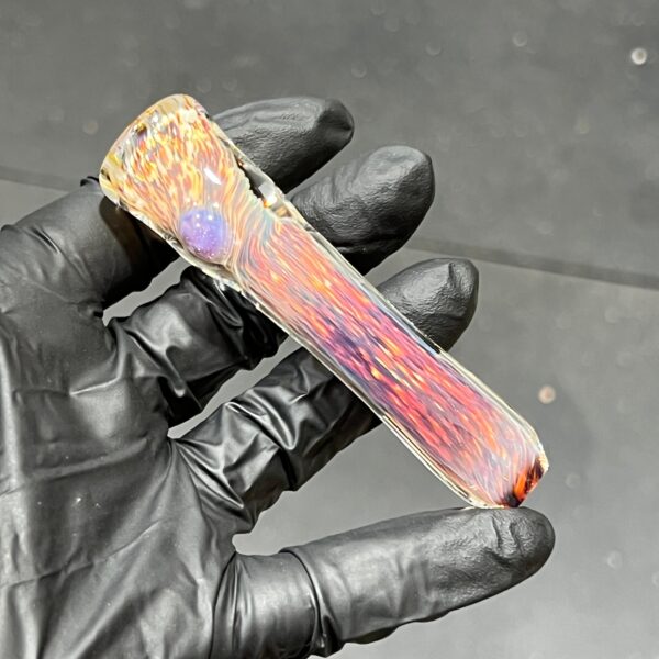 Shop Thick Striking Purple Pipe & Chillum Combo in australian