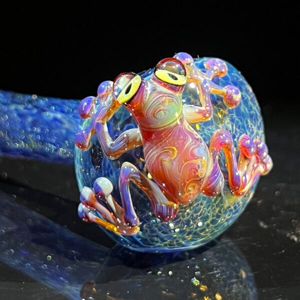 Shop Blue Sea Sparkle Frog Spoon in australian
