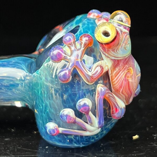 Shop Blue Sea Sparkle Frog Spoon in australian