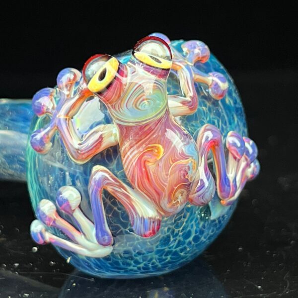 Shop Blue Sea Sparkle Frog Spoon in australian