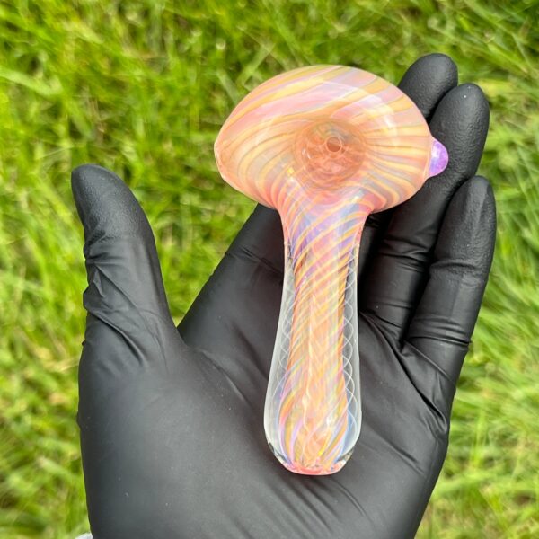 Shop Thick Fume Pipe Purple Slyme Marble in australian
