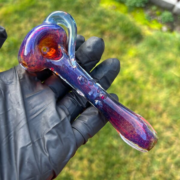 Shop Blue Frit Horn Pipe in australian