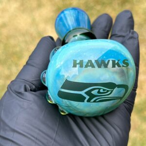Shop Seahawks Glass Pipe in australian