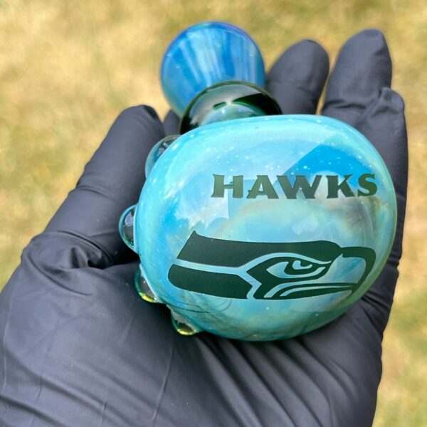 Shop Seahawks Glass Pipe in australian