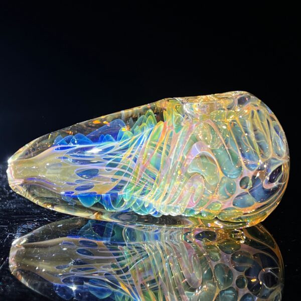 Shop Gold Fume Egg Spoon in australian
