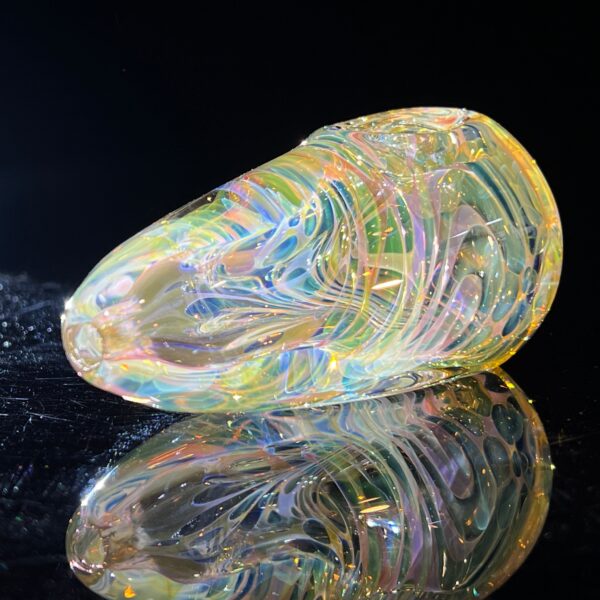 Shop Gold Fume Egg Spoon in australian