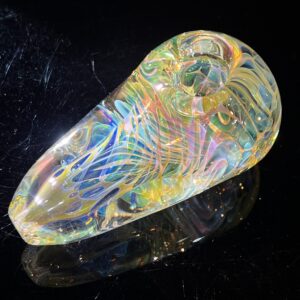Shop Gold Fume Egg Spoon in australian
