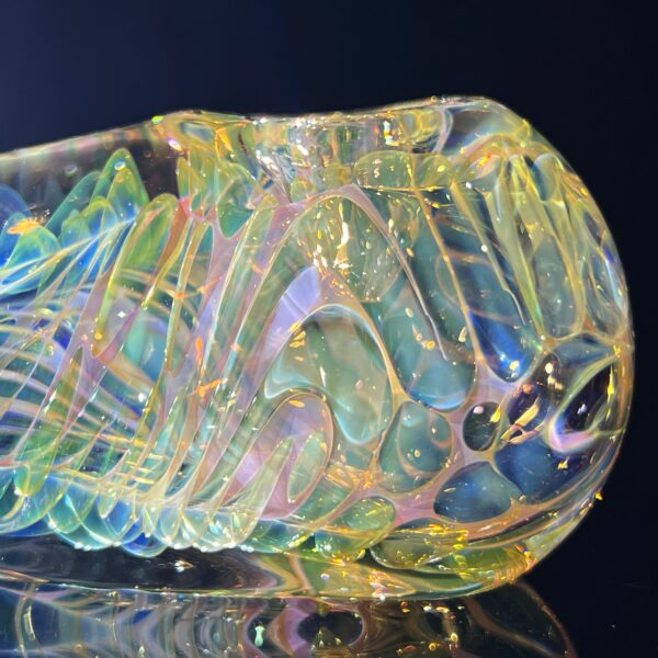 Shop Gold Fume Egg Spoon in australian